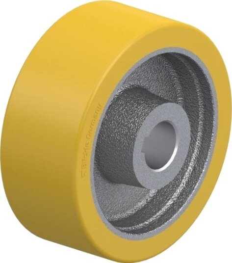Blickle 459768 Gthn 127/25H7 Drivhjul Hjuldiameter: 125 Mm Bæreevne (Maks.): 650 Kg 1 Stk