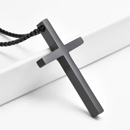 Croce Cross smykker i rustfritt stål Blackcoat Croce Cross smykker i rustfritt stål Blackcoat