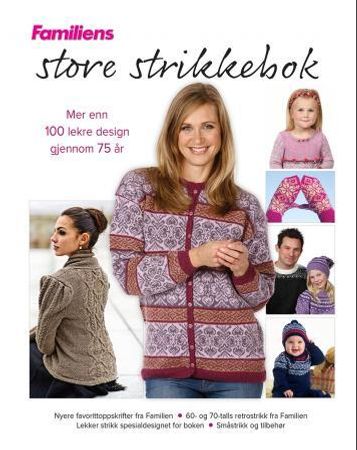 Familiens store strikkebok Pocket Pent brukt bok