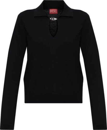 Diesel Dame Topper Svart 2XS, Diesel Dame Topper Svart 2XS,