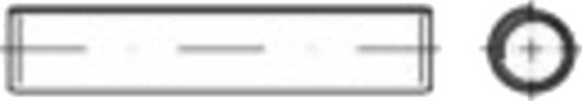 Toolcraft To-419673 Spiralrørstifter (Ø X L) 2,5 X 16 Mm Fjærstål 1000 Stk