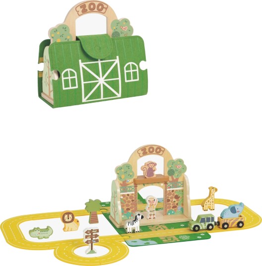 Tooky Toy Felt Zoo Bilbane