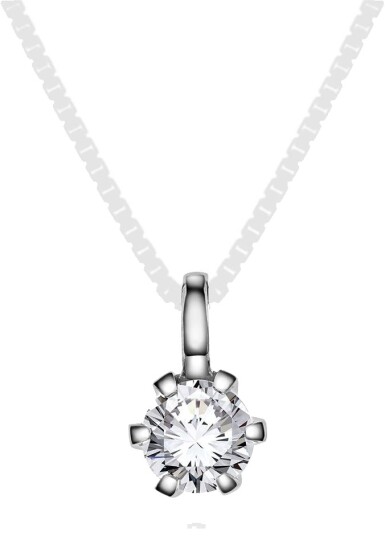 Gems By Gulldia Contessa LAB diamantanheng i 585 hvitt gull 0,50 ct