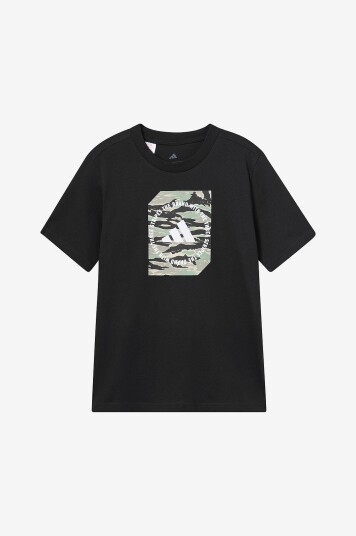 Adidas Sport Performance T skjorte B Camo Box Svart Adidas Sport Performance T skjorte B Camo Box Svart