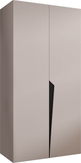 garderobeskap NO_BRAND Garderobeskap PIANO 1 100 cashmere Svart -