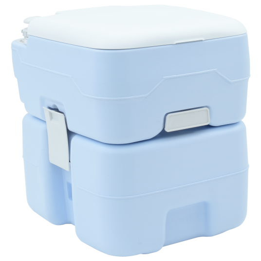 Camping toalett Blå 41,5 x 36,5 x 42 cm Høy densitet Polyetylen Camping toalett Blå 41,5 x 36,5 x 42 cm Høy densitet Polyetylen