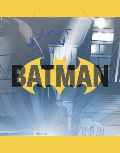 6 stk Lisensiert Batman Godteposer/Partybags 6 stk Lisensiert Batman Godteposer/Partybags
