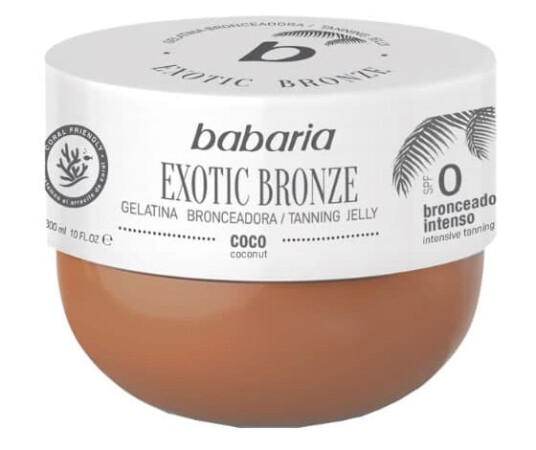 Babaria Exotic Bronze Tanning Jelly Spf0 Coconut 300ml