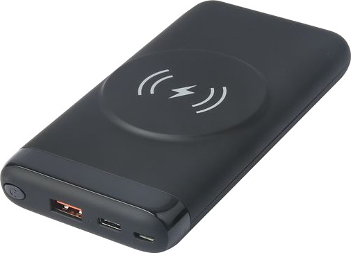 Estuff Infinite 10.000 mAh Trådløs Powerbank med Magnetisk Lading Svart Estuff Infinite 10.000 mAh Trådløs Powerbank med Magnetisk Lading Svart