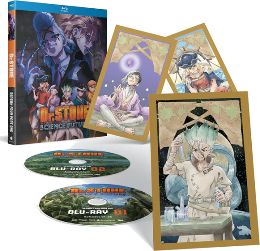 Dr. Stone: Science Future Sesong 4 Del 1 Bluray