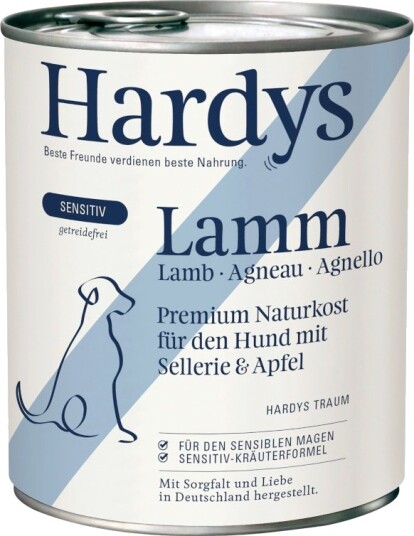 Hardys Våtfôr Sensitive Lam 24 X 800 G