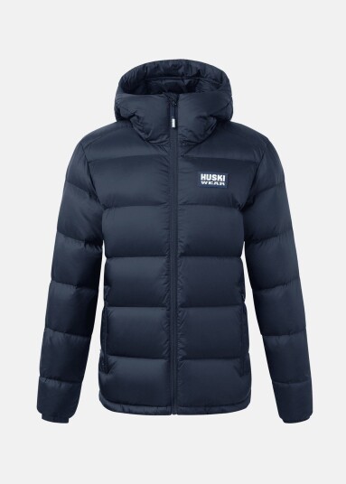 Huski Wear W Light Down Jacket Navy Blue S Vinterjakker Huski Wear W Light Down Jacket Navy Blue S Vinterjakker