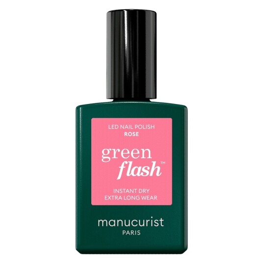 Manucurist Green Flash Led Nail Polish Rose 15ml