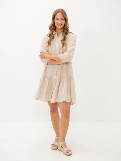 Part Two Nynja Dress Beige 46