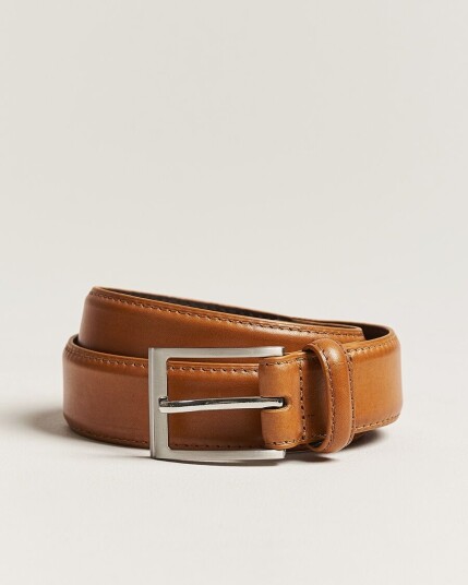 Loake Shoemakers Philip Leather Belt Tan