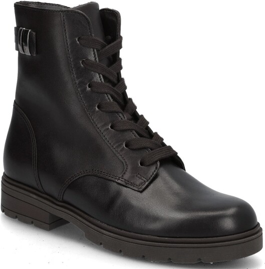 Gabor Laced Ankle Boot DARK BROWN 38