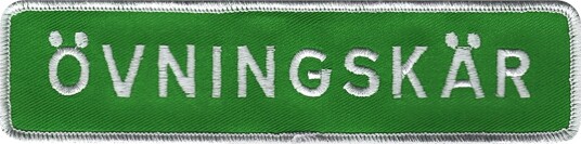Märkbar Stoffmerke Övningskär U-5-2