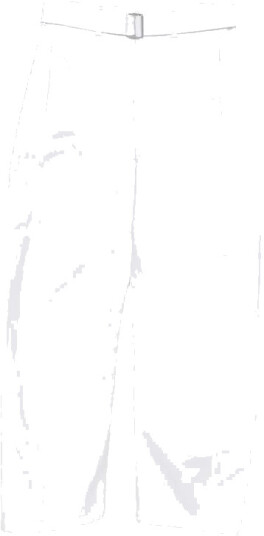 Lemaire Dame Bukser Hvit S,