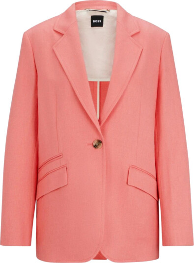 Boss Dame Jakker Oransje S,