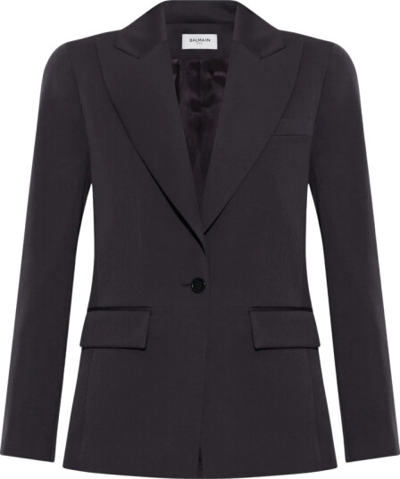 Balmain Dame Jakker Grå L,