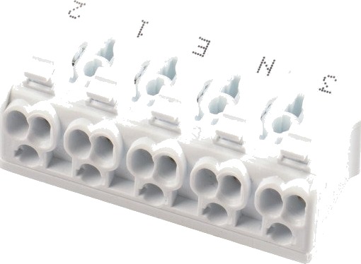 Scan Products 5 pinners rekkeklemme for Luna downlight