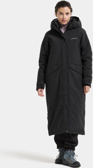 Didriksons Neja Parka Long Black Didriksons Neja Parka Long Black