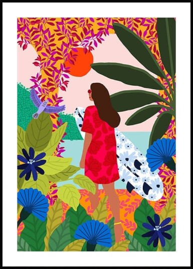 Going Surfing Plakat / 40x50cm