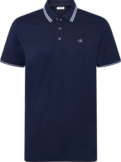 Calvin Klein Golf Archer Pique Polo Navy L