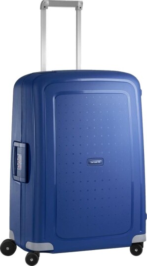 Samsonite S'Cure, hard lett medium koffert 69 cm/79L Mørke Blå Samsonite S'Cure, hard lett medium koffert 69 cm/79L Mørke Blå