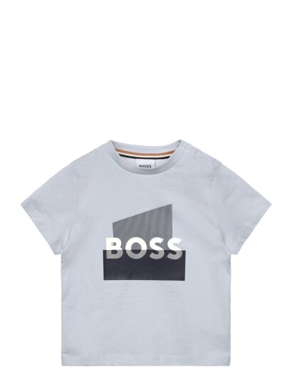 BOSS Short Sleeves Tee Shirt Blue 94 BOSS Short Sleeves Tee Shirt Blue 94