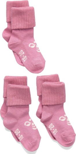 Hummel Hmlmini Bee 3 Pack Sock Pink 21/23