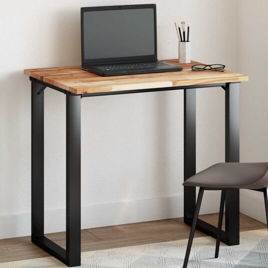  Bordplate rektangulær 80x60x2 cm heltre akasie