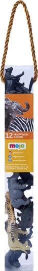 Mojo Fun Dyrefigurer 3+ År 12 Stk Savannedyr