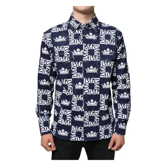 Dolce & Gabbana Herre Skjorter Flerfarget S, Dolce & Gabbana Herre Skjorter Flerfarget S,