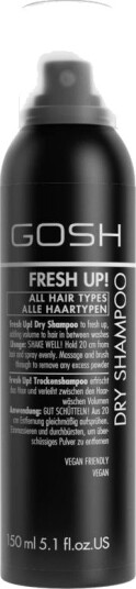 GOSH Copenhagen GOSH Fresh Up Dry Shampoo All Hair Types 150 ml GOSH Copenhagen GOSH Fresh Up Dry Shampoo All Hair Types 150 ml