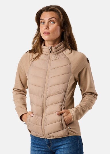 X-Trail Hybrid Jacket W Beige/Beige 36 Jakker