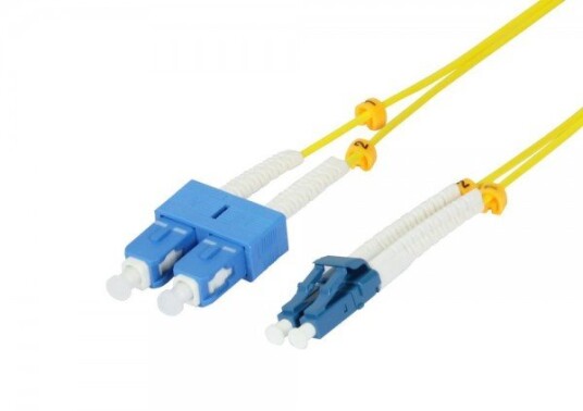 Lwl2fiberpatchk 10Mtrlcsc 9125Um Os2 Ad2mm Fleksibel Anti-Knekkhylse Synergy 21