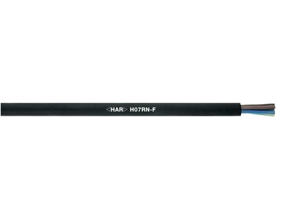 Lapp H07rn-F 100 M Sort 28,8 Kg/Km 125 Kg/Km 2500 V 1,5 Mm²