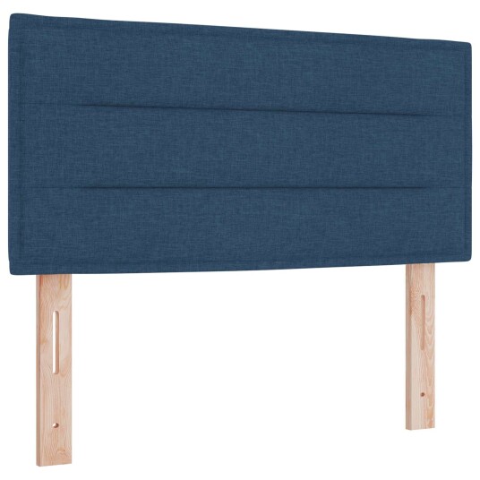 LED Hodegjerde Linje Design Blå 100 cm Stoff