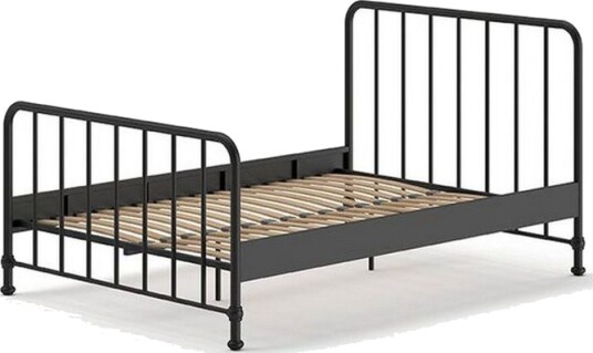 Seng Bronxx Svart 140 x 200 cm Svart 140 x 200 cm