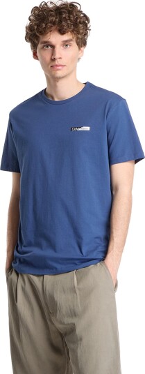 Calvin Klein Ss 30S Eu Spw Split Stndrd Graph Blue L