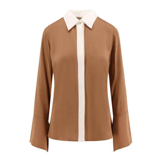 Max Mara Dame Bluser & Skjorter Brun S,
