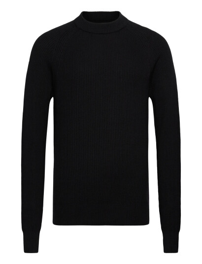 Casual Friday Cfkristian Raglan Rib Crew Nec - Navy - L