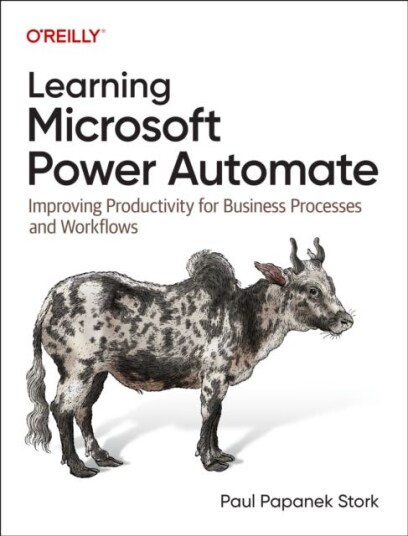 Learning Microsoft Power Automate Av Paul Stork