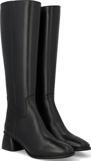 ANGULUS Boots Block Heel With Zipper 1604 BLACK 41