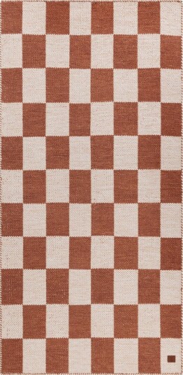 Moharan Ullteppe 75x200 cm Avlangt - Terrakotta