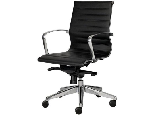 Toplux Sitio Deluxe Medium Kontorstol Svart