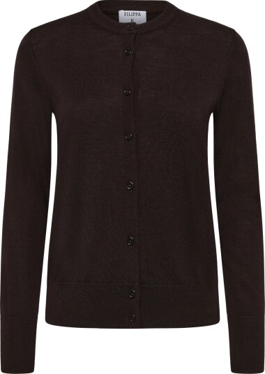 Filippa K Merino Short Cardigan Brown XL