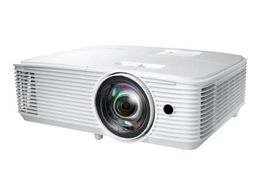 Optoma H117ST 3800 ANSI Lumens 3D Kortkast DLP Projektor Hvit Optoma H117ST 3800 ANSI Lumens 3D Kortkast DLP Projektor Hvit