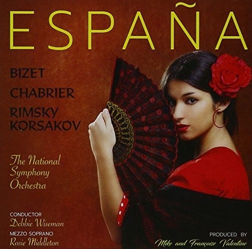 Debbie Wiseman Rosie & National Sym. Middleton Espana Tribute To Spain LP/Vinyl